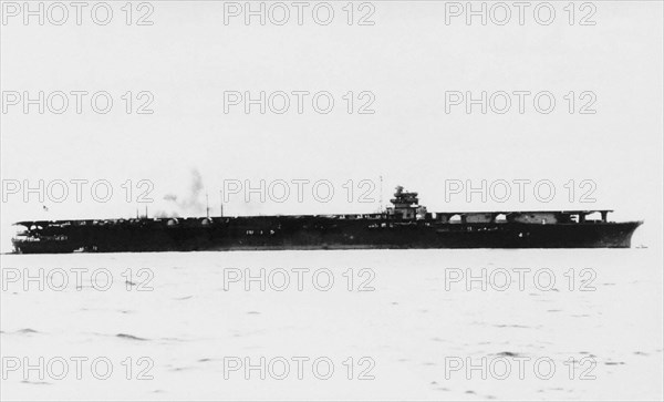 Japanese aircraft carrier "Zuikaku", 1941-42.