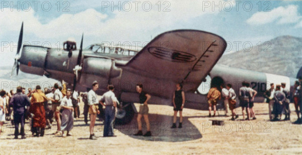 Italian Cant Z.1007bis bomber, World War II