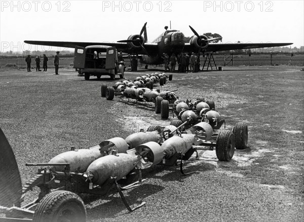 Bombardier moyen britannique Vickers Wellington Mk.I.