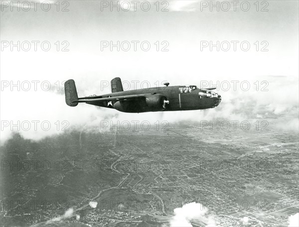 American North American B-25 Mitchell medium bomber.
