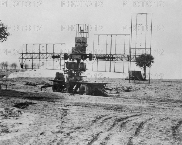 Radar américain SCR-268, Italie, 1944-45