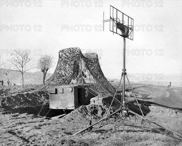 American SCR-584 radar, Italy, 1944 or 1955.