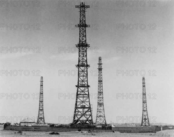 Station radar de Swangate, près de Douvres (Angleterre), 1939-40.