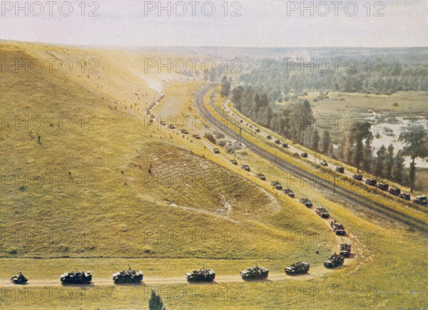 German motorized division, in eastern France, 1940.