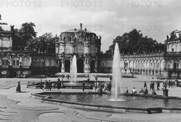 Le Palais Zwinger à Dresde