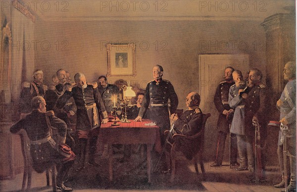 The capitulation of Sedan the night of September 2, 1870