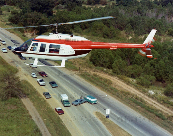 American Bell 205 B helicopter