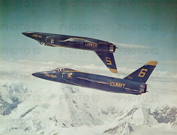 American Grumman F-11A Tiger fighters