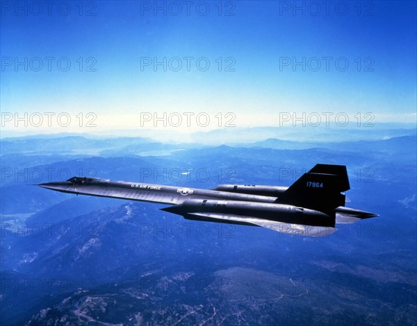 Avion américain de reconnaissance stratégique Lockheed SR-71