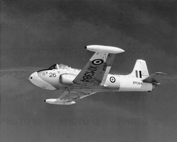 Avion d'entraînement britannique Hunting Percival P-84 Jet Provost