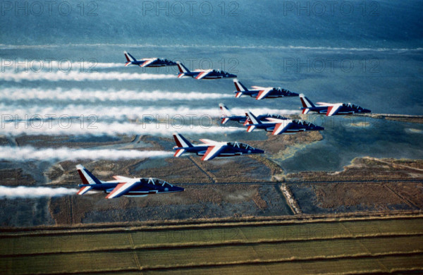 Dassault  Alfajets  of the French Patrol