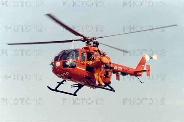 German MBB Bo-105 CBS helicopter.