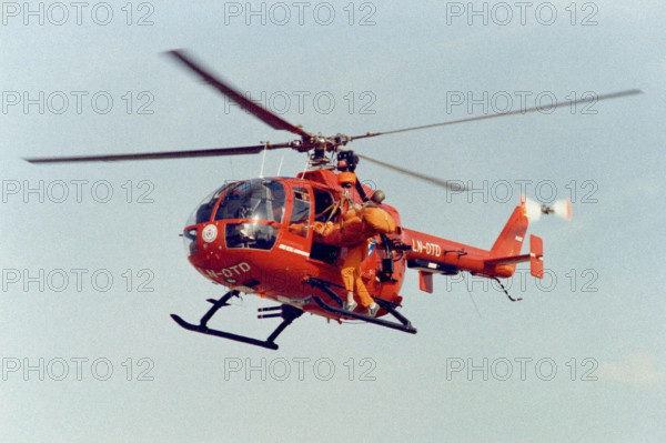 German MBB Bo-105 CBS helicopter.