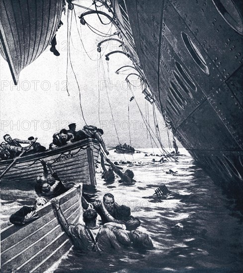 Les rescapés du Lusitania