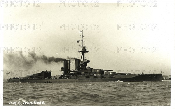 British cruiser 'Iron Duke'