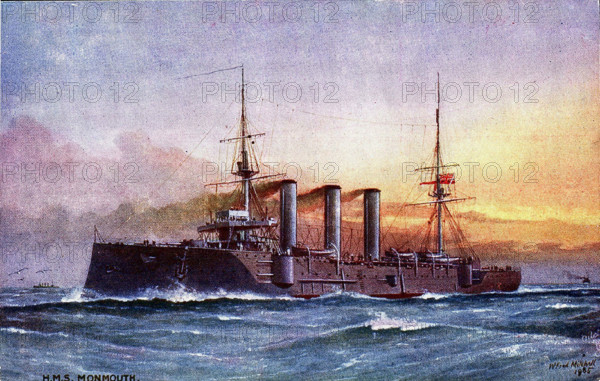 British cruiser "Monmouth"