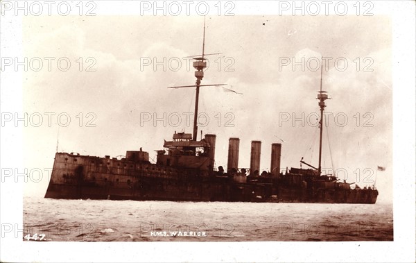 British cruiser 'Warrior'