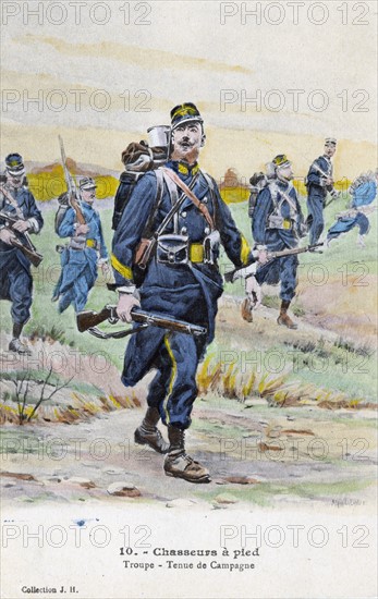 Chasseurs à pied français de la première guerre