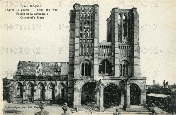 Ruines de la cathédrale de Noyon