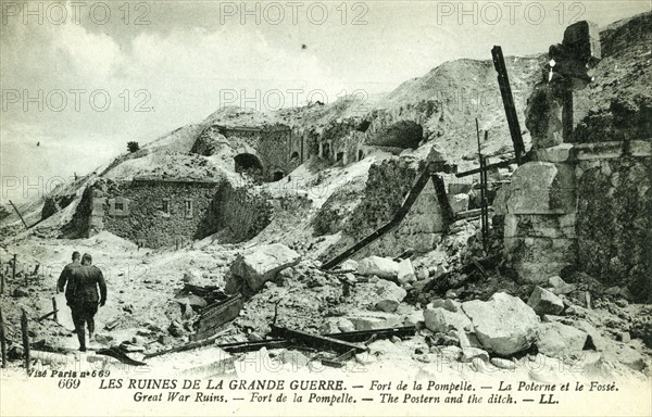 Ruins of the Fort de la Pompelle