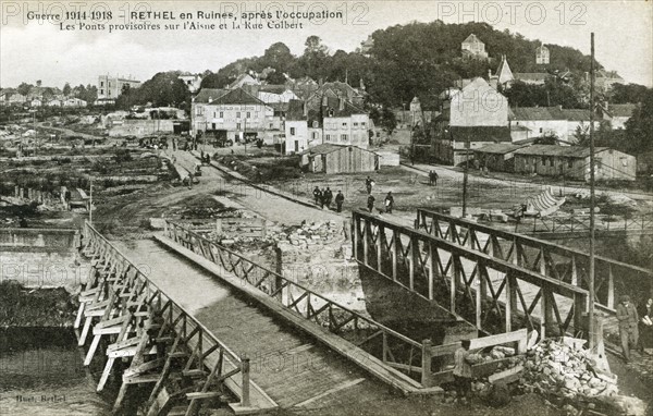 Ruins of the city of Rethel