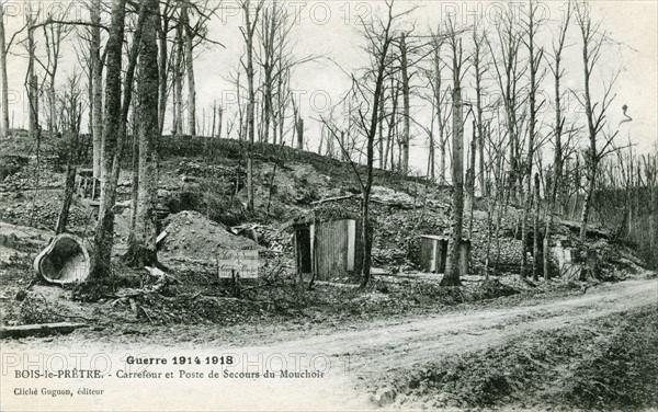 French aid station during WWI