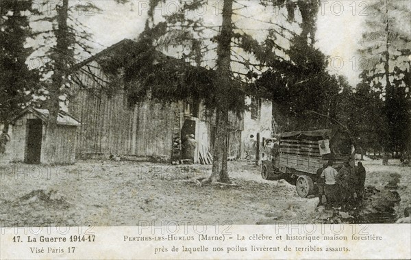 The Maison Forestière in Perthes les Hurlus