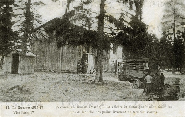 La Maison Forestière à Perthes-les-Hurlus