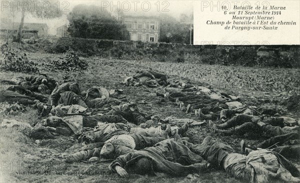 The First Battle of the Marne, 1914