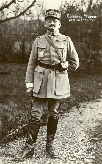 Le général Charles Mangin