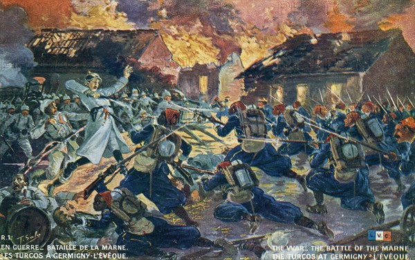 The First Battle of the Marne, 1914