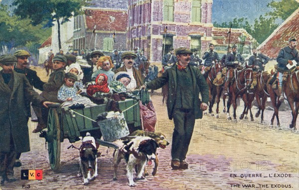 Exodus of Belgian people in 1914