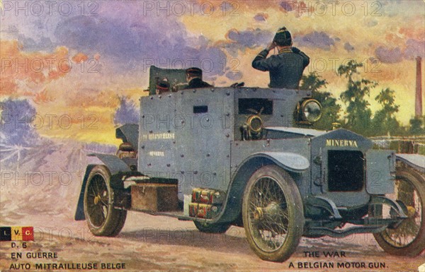 Belgian Auto-canons-mitrailleuse Minerva