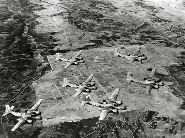 Bombardiers Douglas A-26B "Invader", 1945