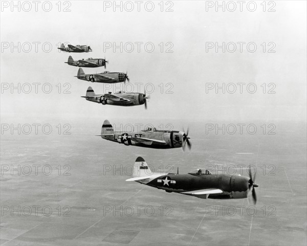 Chasseurs Republic P-47 "Thunderbolt", 1944