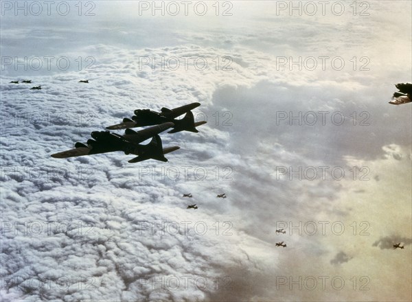 Bombardiers Boeing B-17, 1943