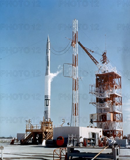 Vanguard TV-2 launch vehicle, 1957