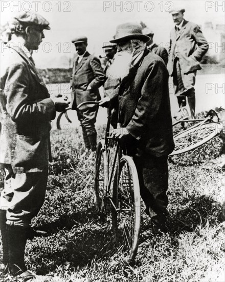 Dunlop testing tyres, 1888