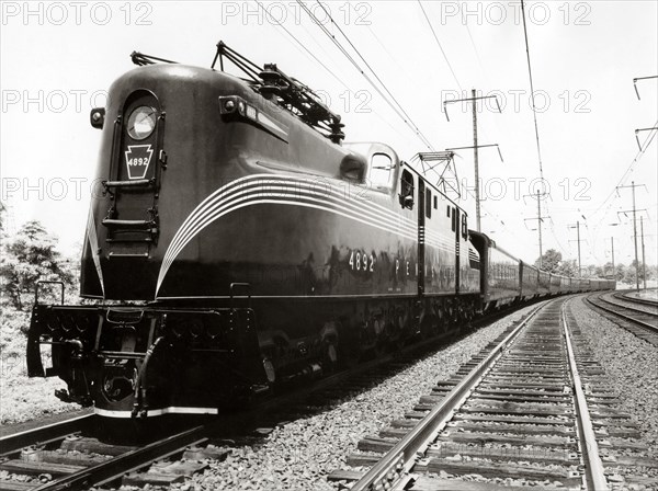Locomotive Pennsylvania Railroad GG1, 1940