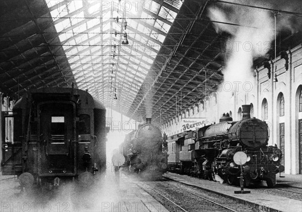 Wien Westbahnhof railway station c.1905