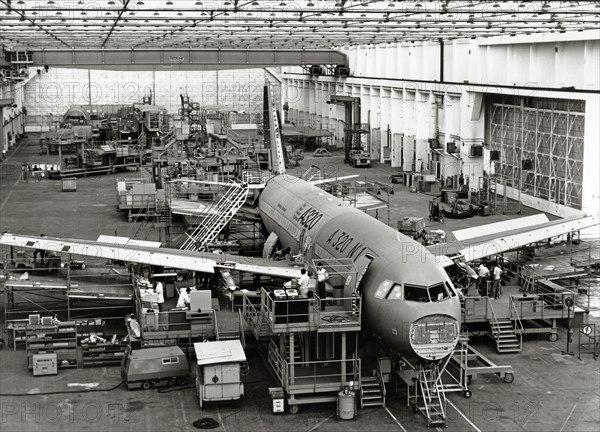 Prototype de l'Airbus A320, 1986