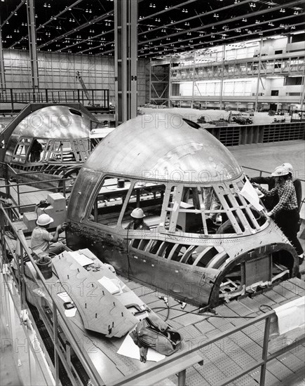 Assembly the Lockheed L-1011 TriStar, 1971