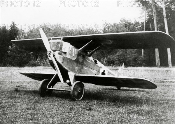 Biplane fighter Zeppelin D.I