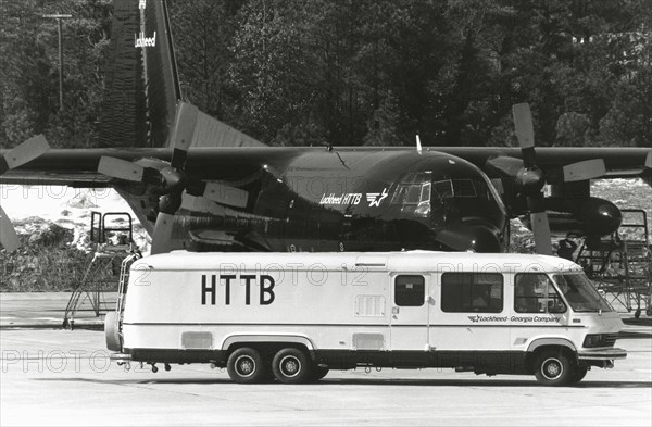 Lockheed Georgia Company's 'flying laboratory', 1987