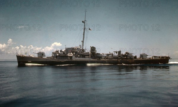 The USS Coates (DE-685) in 1944