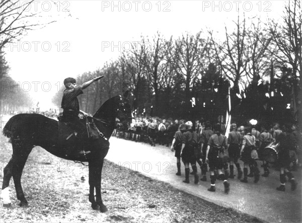 Hitler Youth celebration, 1934