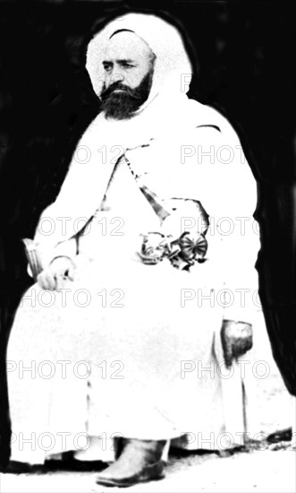 Portrait de l'émir Abd-el-Kader