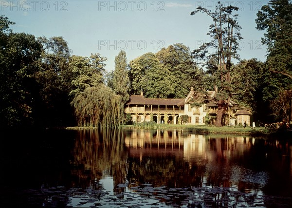 Le hameau de la reine du Petit Trianon à Versailles