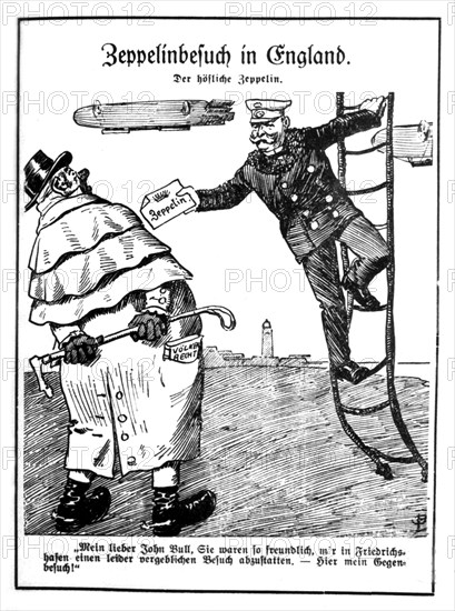 Anti-British satirical cartoon