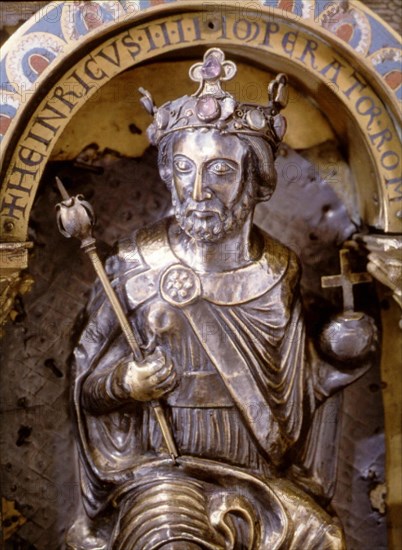 Aachen Treasure. The Charlemagne reliquary